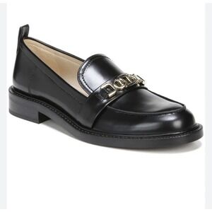 Sam Edelman Women's Christy Slip On Loafer Black Chunky 7.5 Preppy Casual Shoes